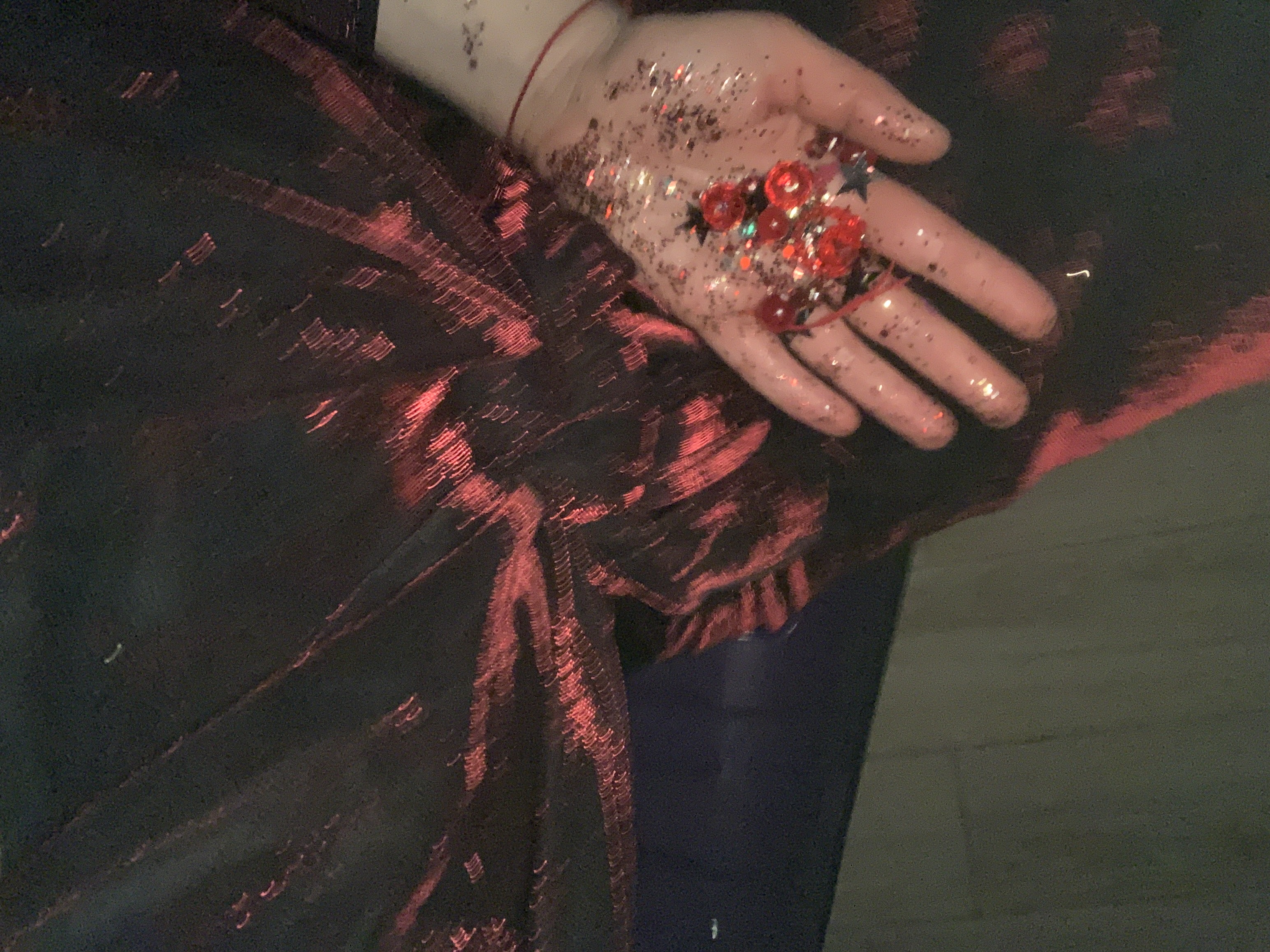 Tanya Fishmann, Phoenix, 2022, self-portrait 2 of 9 from the series on displacement and renewal after war in Ukraine, staged performative gesture